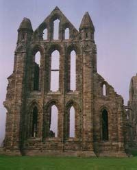 Bram Stokers Abbey in Whitby..